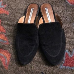 & Other Stories Suede Slip-On Mules